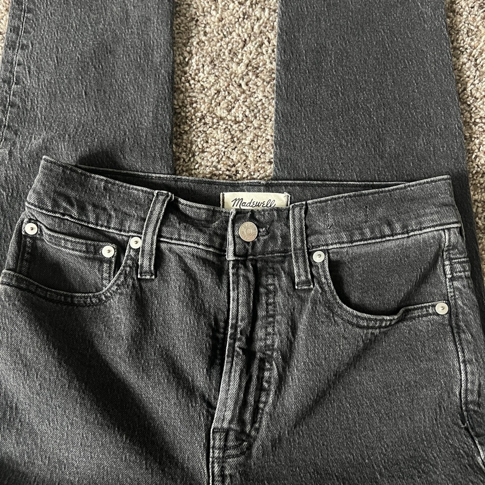 Madewell Perfect Vintage Jean size 25 in black gray - Picture 5 of 5